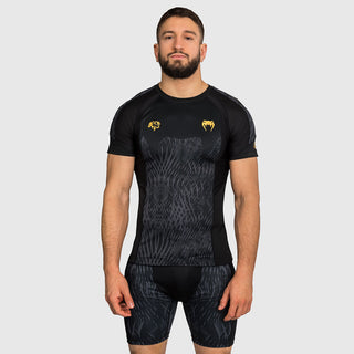Rashguard Venum x Chimaev Wild Borz kurzärmlig Schwarz-Combat Arena