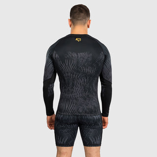 Rashguard Venum x Chimaev Wild Borz langärmlig Schwarz-Combat Arena