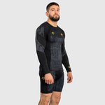 Rashguard Venum x Chimaev Wild Borz langärmlig Schwarz-Combat Arena