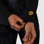 Rashguard Venum x Chimaev Wild Borz langärmlig Schwarz-Combat Arena