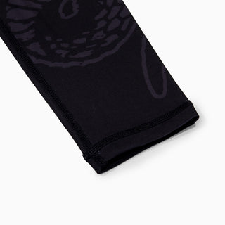 Rashguard Half Sumo Black Mamba Neon langärmlig 