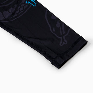 Rashguard Half Sumo Black Mamba Neon langärmlig 