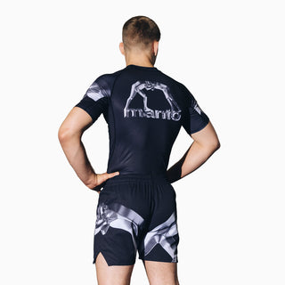 Rashguard Manto Metall kurze Ärmel 