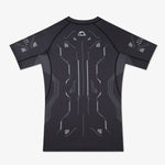 Rashguard Manto Shield Kurzarm Schwarz 