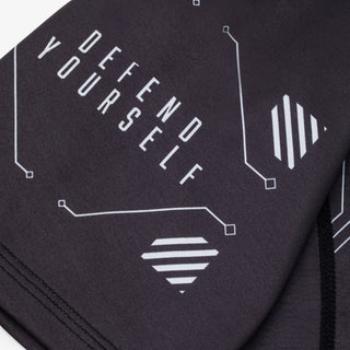 Rashguard Manto Shield Kurzarm Schwarz 