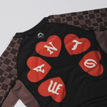 Rashguard Manto Tuff Luv kurze Ärmel schwarz