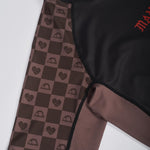 Rashguard Manto Tuff Luv kurze Ärmel schwarz