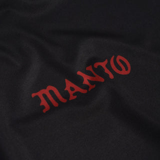 Rashguard Manto Tuff Luv kurze Ärmel schwarz