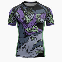 Rashguard Pride or Die Dangerous Water V2 kurzärmlig 