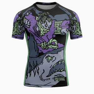 Rashguard Pride or Die Dangerous Water V2 kurzärmlig 