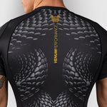 Rashguard Venum Matupa Kurzarm Schwarz-Grau 