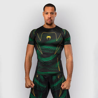 Rashguard Venum Matupa Kurzarm Schwarz-Grün 