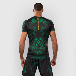 Rashguard Venum Matupa Kurzarm Schwarz-Grün 