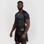 Rashguard Venum Serpenti Kurzarm Schwarz 