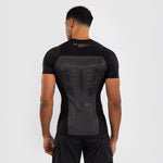 Rashguard Venum Technical 3.0 kurze Ärmel Graphit