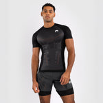 Rashguard Venum Technical 3.0 kurze Ärmel Graphit