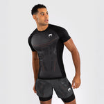 Rashguard Venum Technical 3.0 kurze Ärmel Graphit
