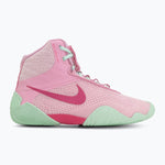Ringerschuhe-Wrestling Nike Tawa Rosa-grün-Combat Arena