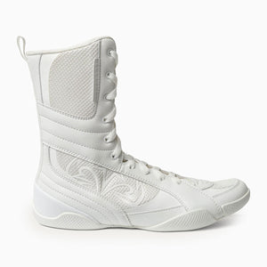 Boxschuhe RSX-Guerrero 03 High-Top Weiß-Combat Arena