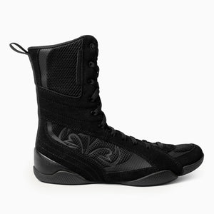 Boxschuhe RSX-Guerrero 03 High-Top Schwarz-Combat Arena