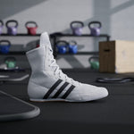 Boxschuhe Adidas Box Hog 2 Weiß-Schwarz 