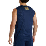 Weste Leone DNA Logo ABX705 Blau 