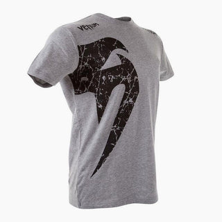 T-shirt aus Baumwolle Venum Giant Grau-Schwarz 