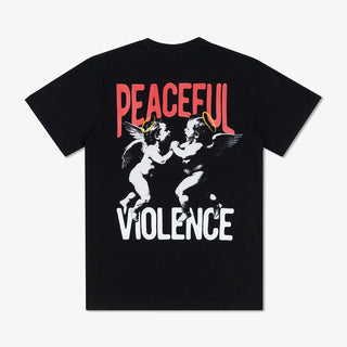 T-shirt Manto Angels Nero-Combat Arena