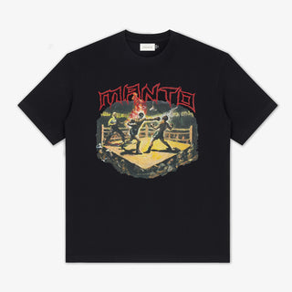 T-shirt Manto Ghost Fighter Schwarz-Combat Arena