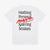 T-shirt Manto Nothing Personal Weiß-Combat Arena