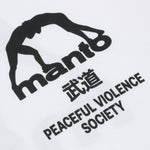 T-shirt Manto Society Weiß-Combat Arena