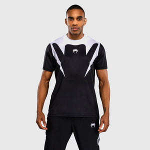 T-shirt Venum Attack 90 Dry Tech Nero-bianco-Combat Arena
