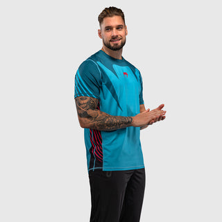 T-shirt Venum Attack 90 Dry Tech Turchese-Combat Arena