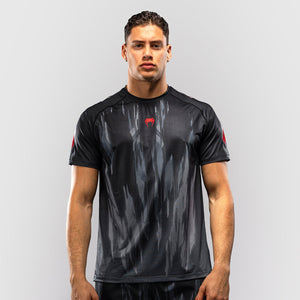 T-shirt Venum Demon Dry Tech Schwarz-Grau-Combat Arena