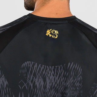 T-shirt Venum Dry Tech Chimaev Wild Borz Schwarz-Combat Arena
