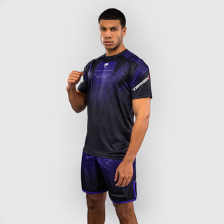 T-shirt Venum Dry Tech Tekken 8 Kazuya Schwarz-Lila-Combat Arena