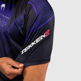 T-shirt Venum Dry Tech Tekken 8 Kazuya Schwarz-Lila-Combat Arena