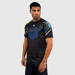 T-shirt Venum Dry Tech Tekken 8 King Schwarz-gelb-Combat Arena