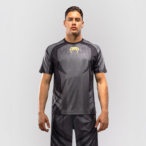 T-shirt Venum Galactic 3.0 Dry Tech Schwarz-Gold-Combat Arena