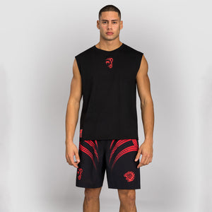 T-shirt smanicata Venum x Mike Tyson Nero-Combat Arena