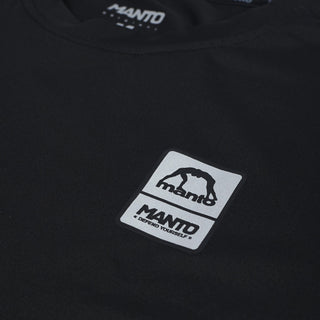 T-shirt tecnica Manto Pulse Nero-Combat Arena