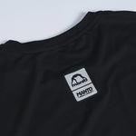 T-shirt tecnica Manto Pulse Nero-Combat Arena