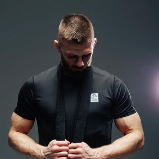 T-shirt tecnica Manto Pulse Nero-Combat Arena