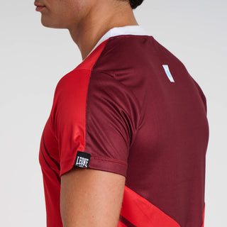 T-shirt tecnica WAKO Leone AB994 Rosso-Combat Arena