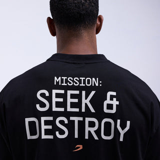 T-shirt Bivol x Boxraw Oversize Schwarz 