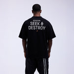 T-shirt Bivol x Boxraw Oversize Schwarz 
