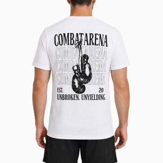 T-shirt Combat Arena Ungebrochen Weiß 