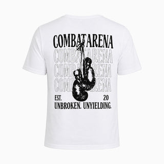 T-shirt Combat Arena Ungebrochen Weiß 