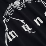 T-shirt Manto Schwarze Knochen 