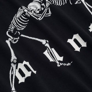 T-shirt Manto Schwarze Knochen 
